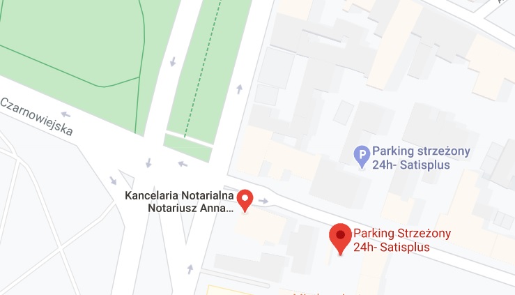dojazd notariusz